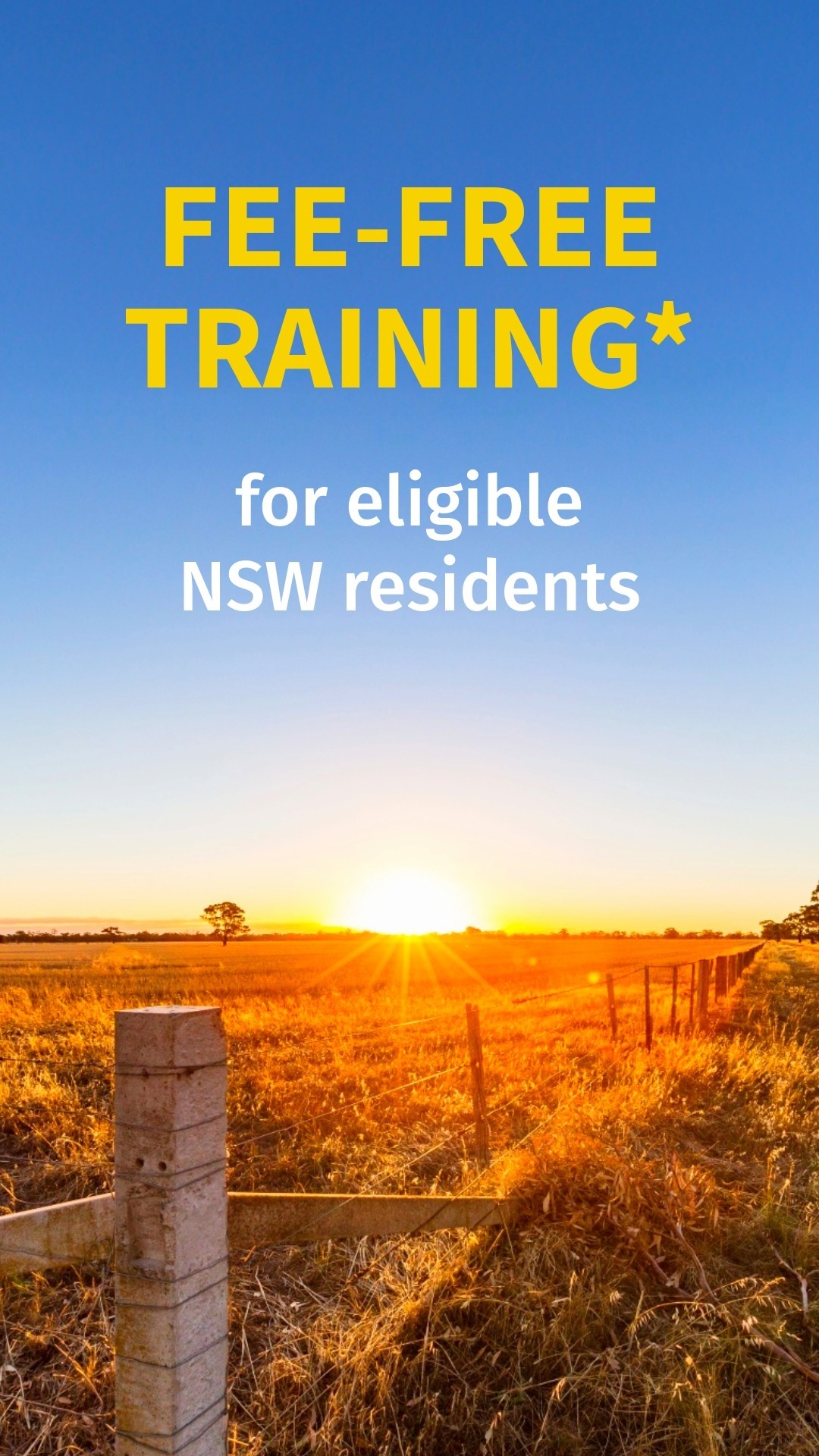NSW FEE FREE - 2026
